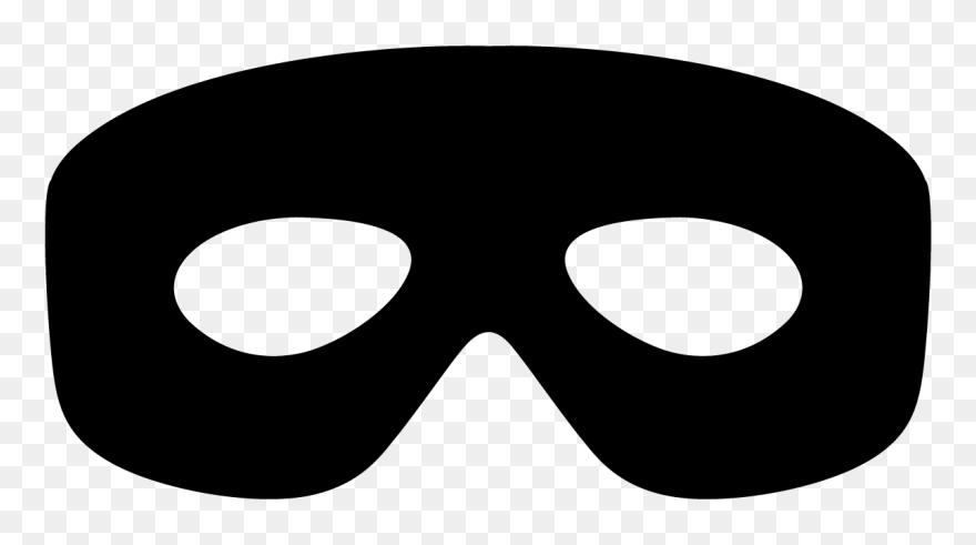 Burglar Mask Transparent Clipart