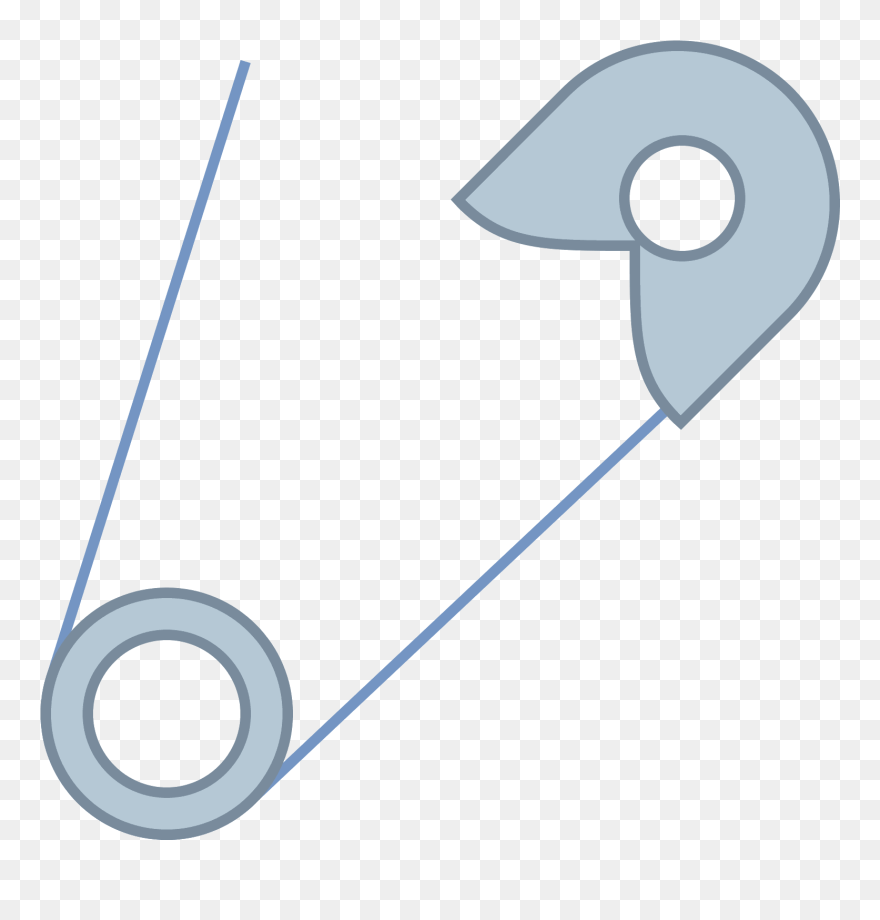 Transparent Blanket Clipart - Safety Pin Clipart Transparent Background - Png Download