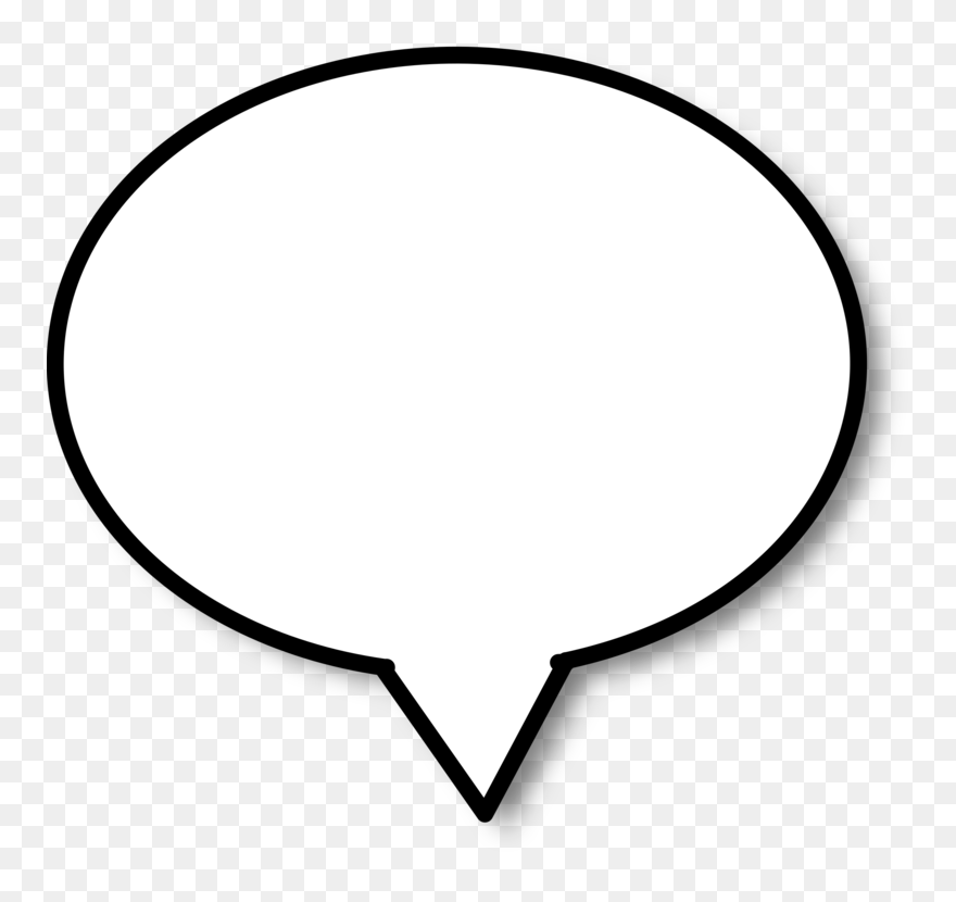 Balloon Clipart Conversation - Round Call Out Png Transparent Png