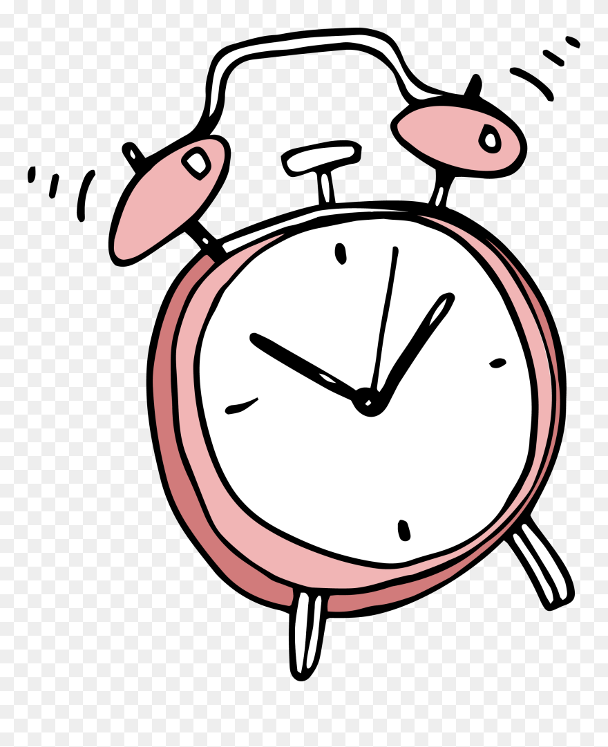 Cartoon Alarm Clock Png Clipart