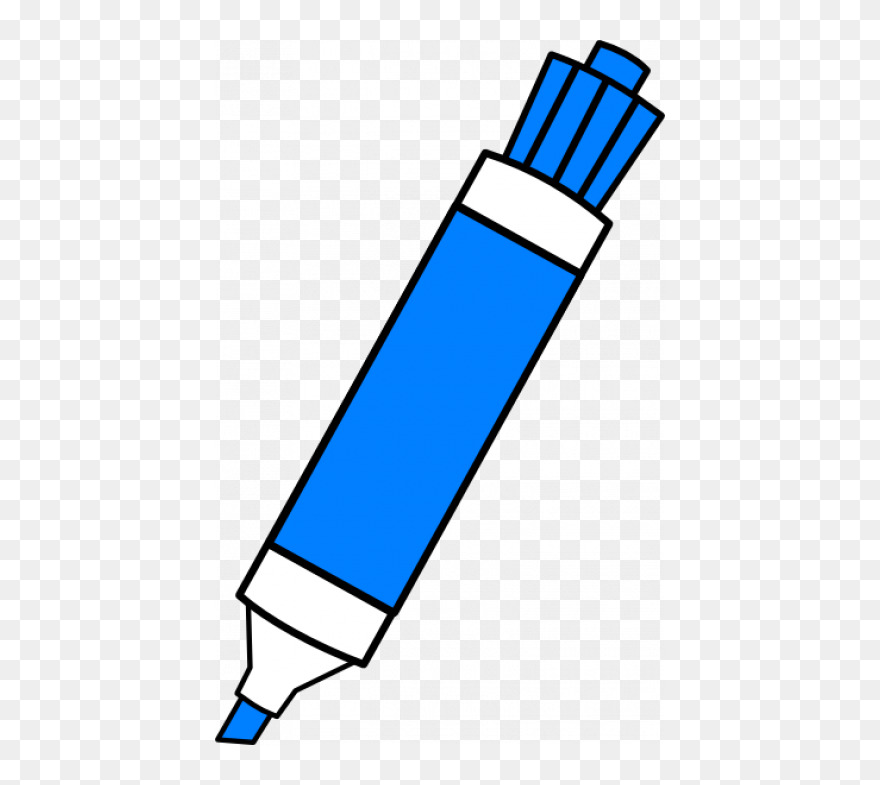 A Marker Clipart Freeuse Stock Marker Clipart - Transparent Background Dry Erase Marker Clipart - Png Download