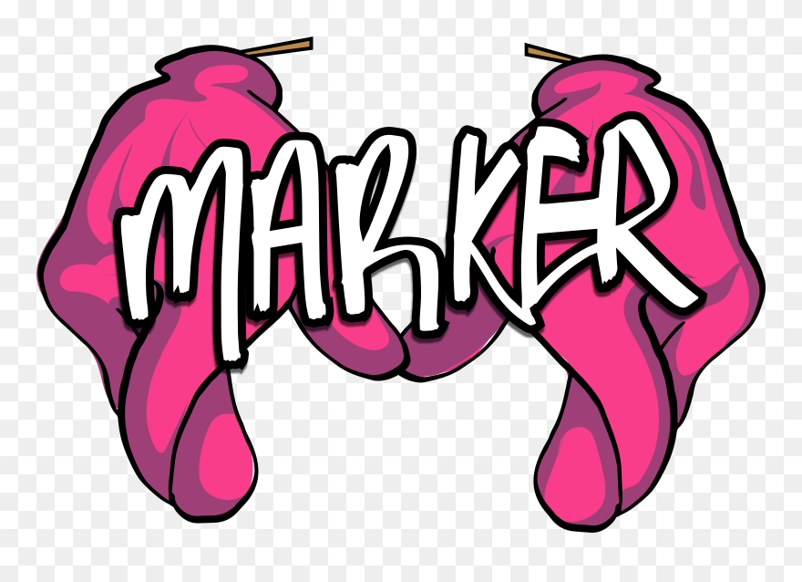 Marker Clipart Magenta - Png Download