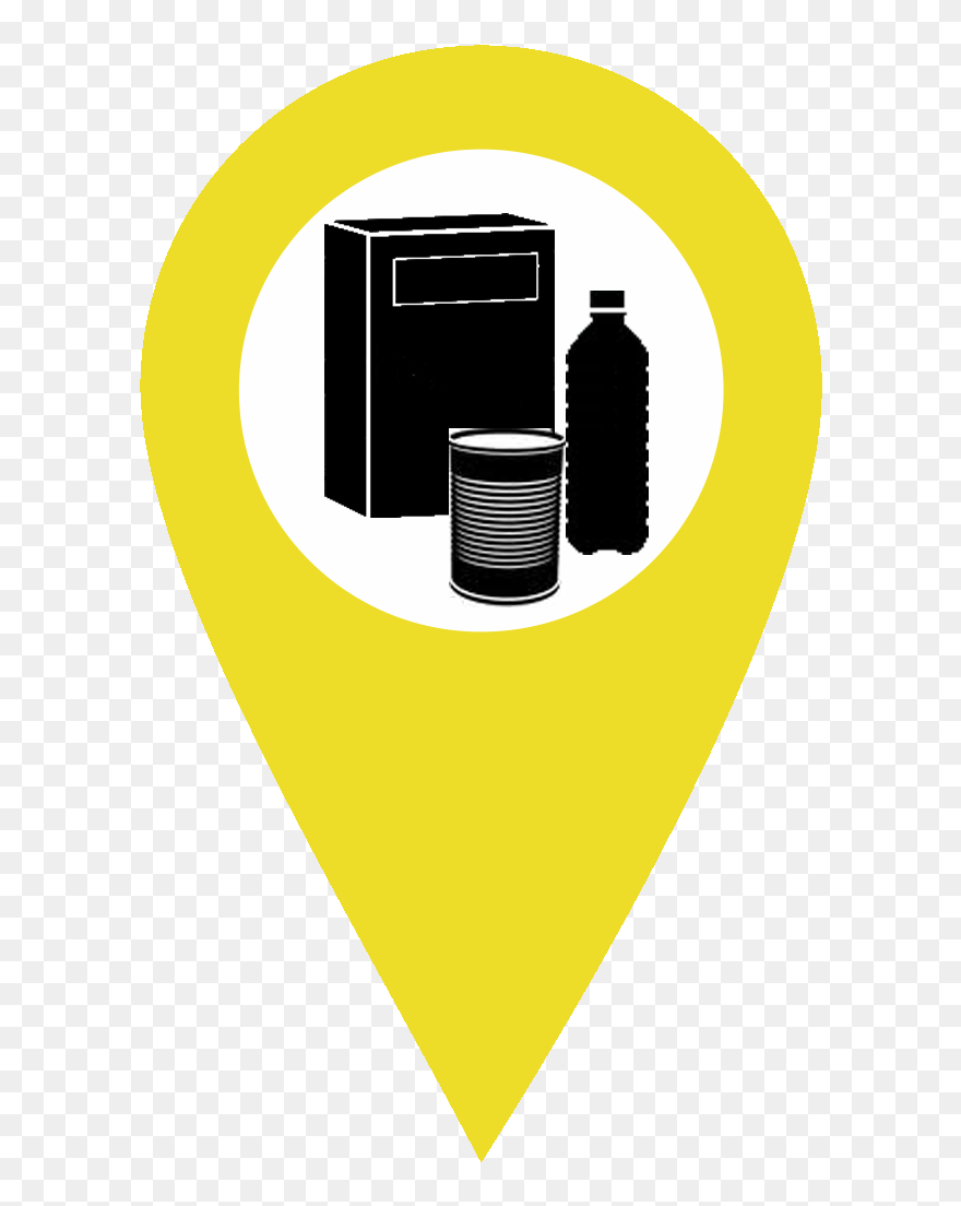 Sdia Yellow Fd-h2o Map Marker - Illustration Clipart