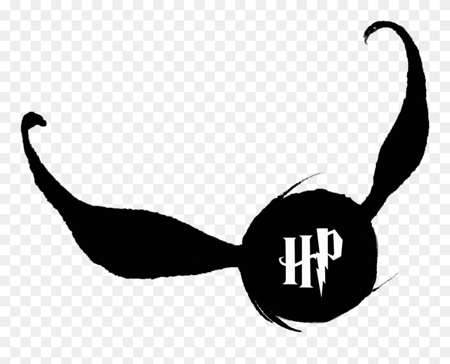 Snitch Quidditch Clipart Black And White Clip Art Download - Harry Potter Snitch Clipart - Png Download