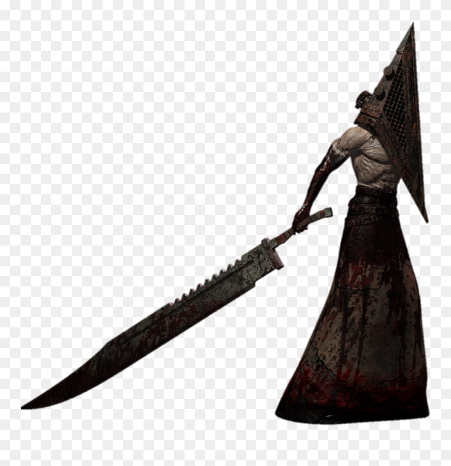 Zant Clipart Svg Black And White Stock Zant - Silent Hill Pyramid Head - Png Download