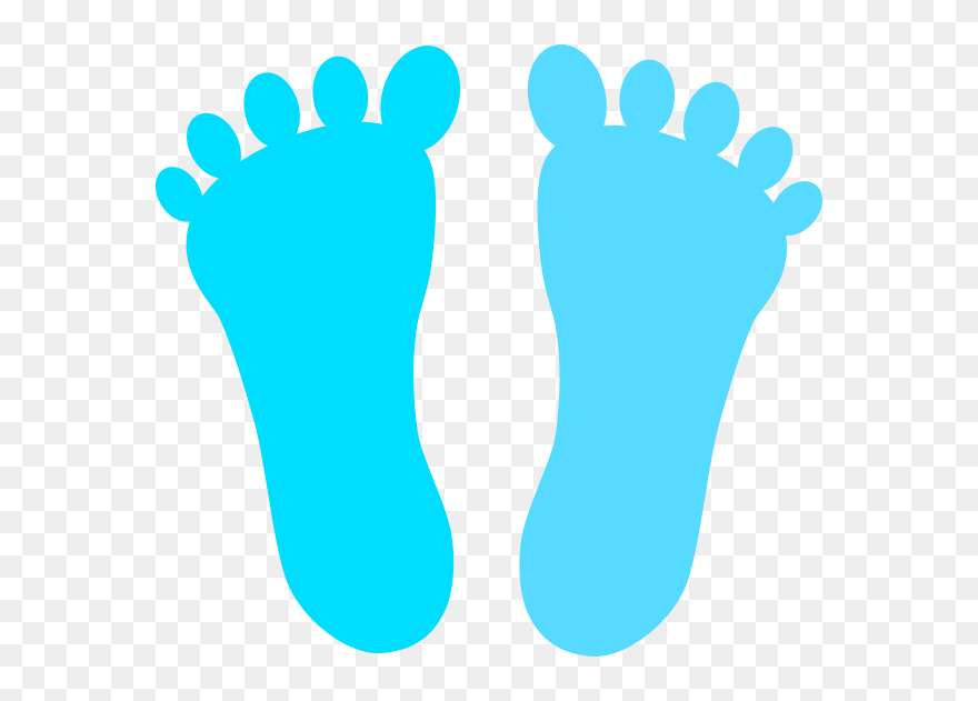 Clipart Foot Prints - Png Download