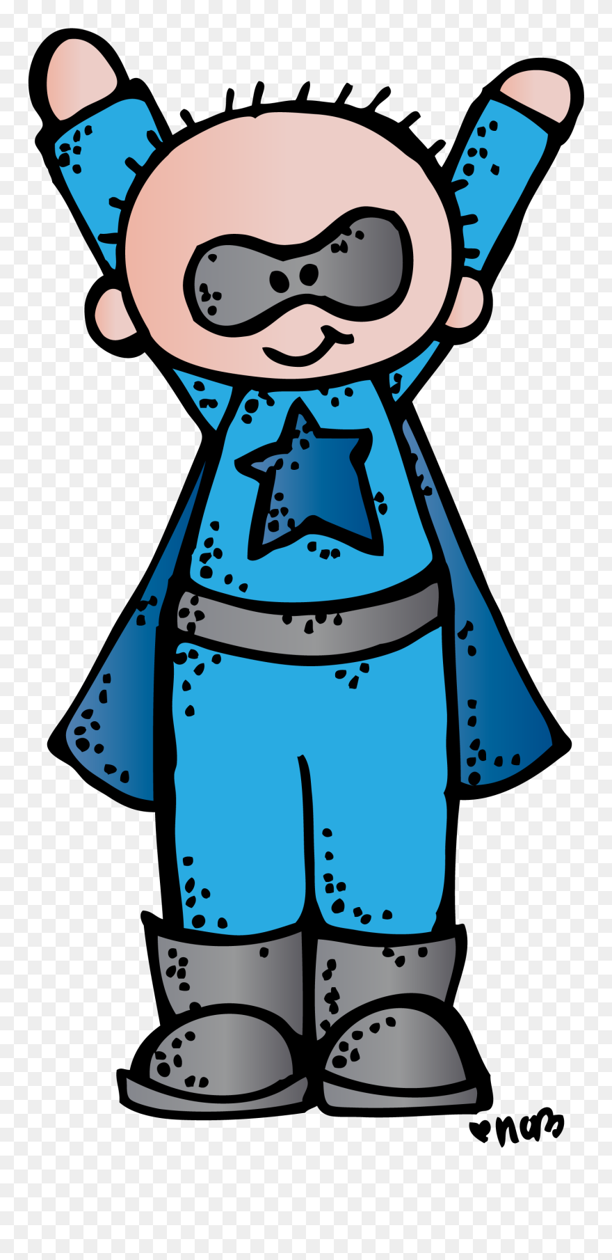 Rock Climbing Clipart At Getdrawings - Melonheadz Superhero Clipart - Png Download