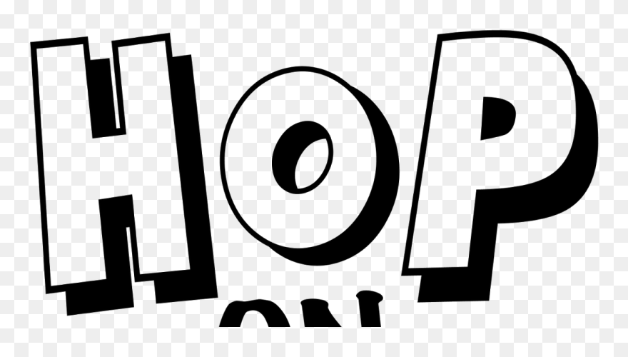 Word Art World - Hop On Pop Clipart