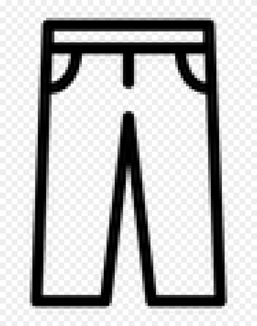 Transparent Pants Clip Art - Transparent Pants Cartoon - Png Download