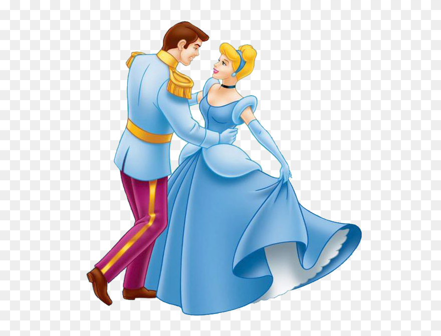 Prince Cindydance Png Disney - Disney Princess Cinderella And Prince Charming Clipart
