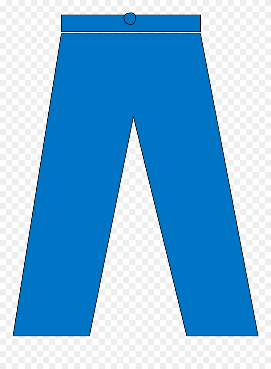 Pants Clipart Work Pants - Blue Pants Clipart - Png Download