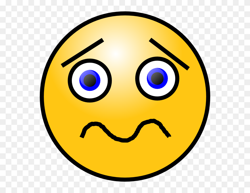 Unsure Face Clip Art - Png Download
