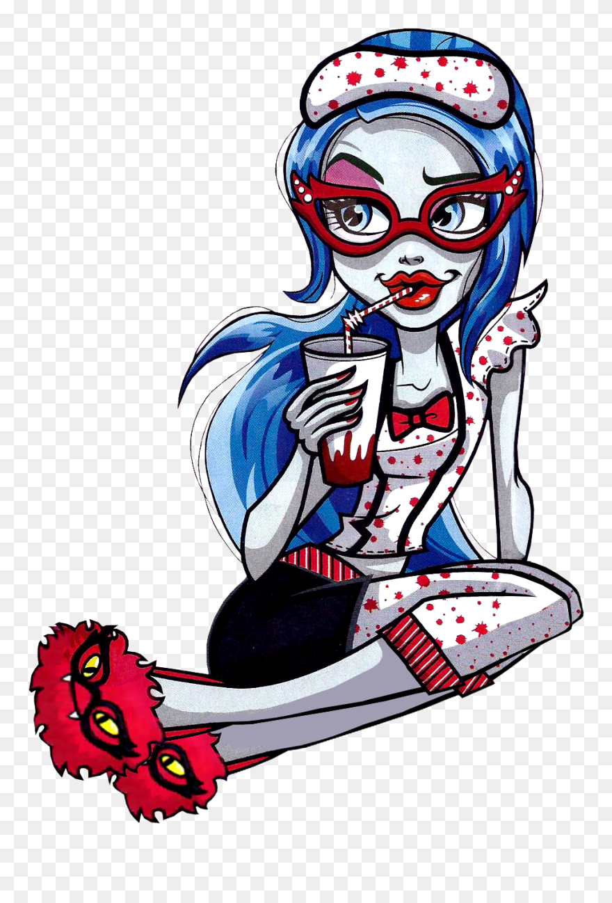 Coffin Clipart Monster High - Monster High Ghoulia Dead Tired - Png Download
