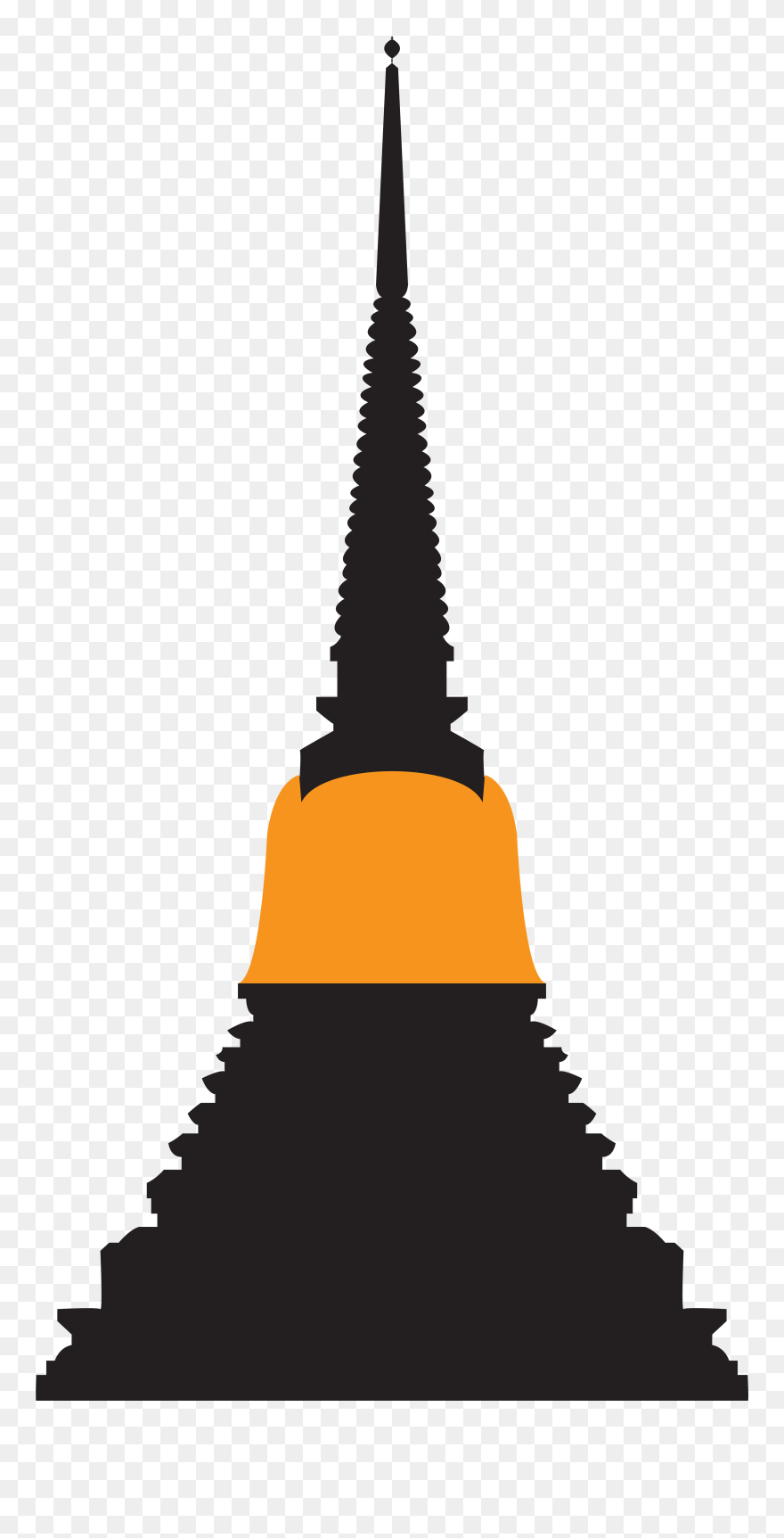 Buddha Temple Png Clip Art - Angkor Wat Transparent Png