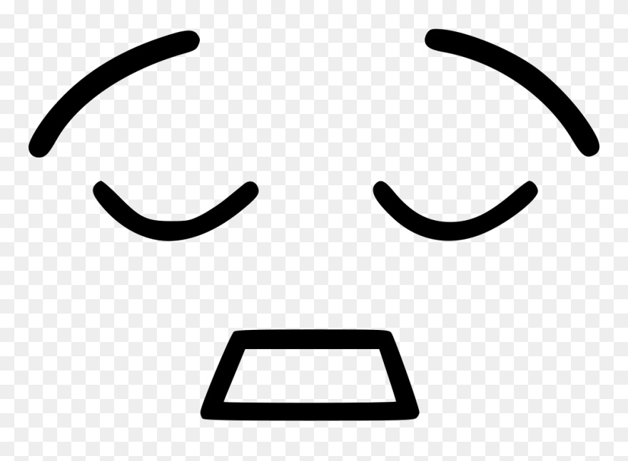 Tired Clipart Svg - Png Download