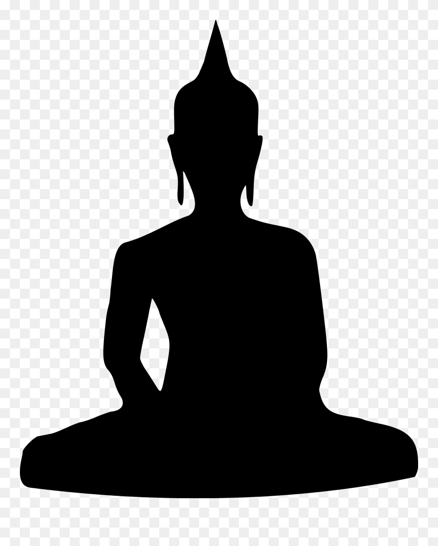 Buddha Silhouette Png Clipart