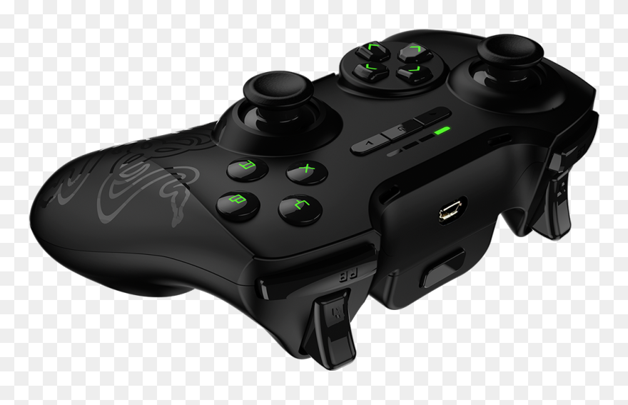 Transparent Video Game Controller Clip Art - Razer Ps3 Controller - Png Download