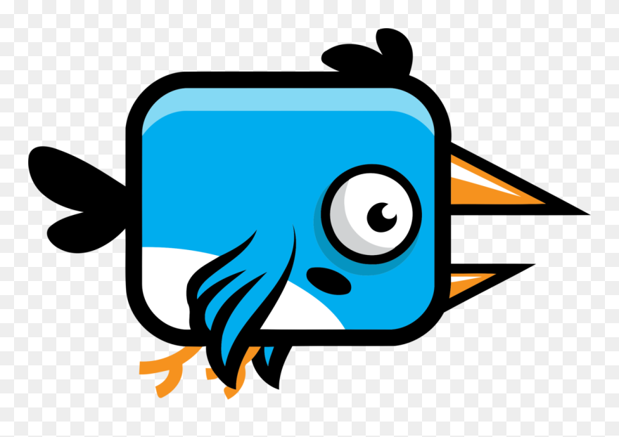 Fish,line,flappy Bird - Sprite Flappy Bird Png Clipart