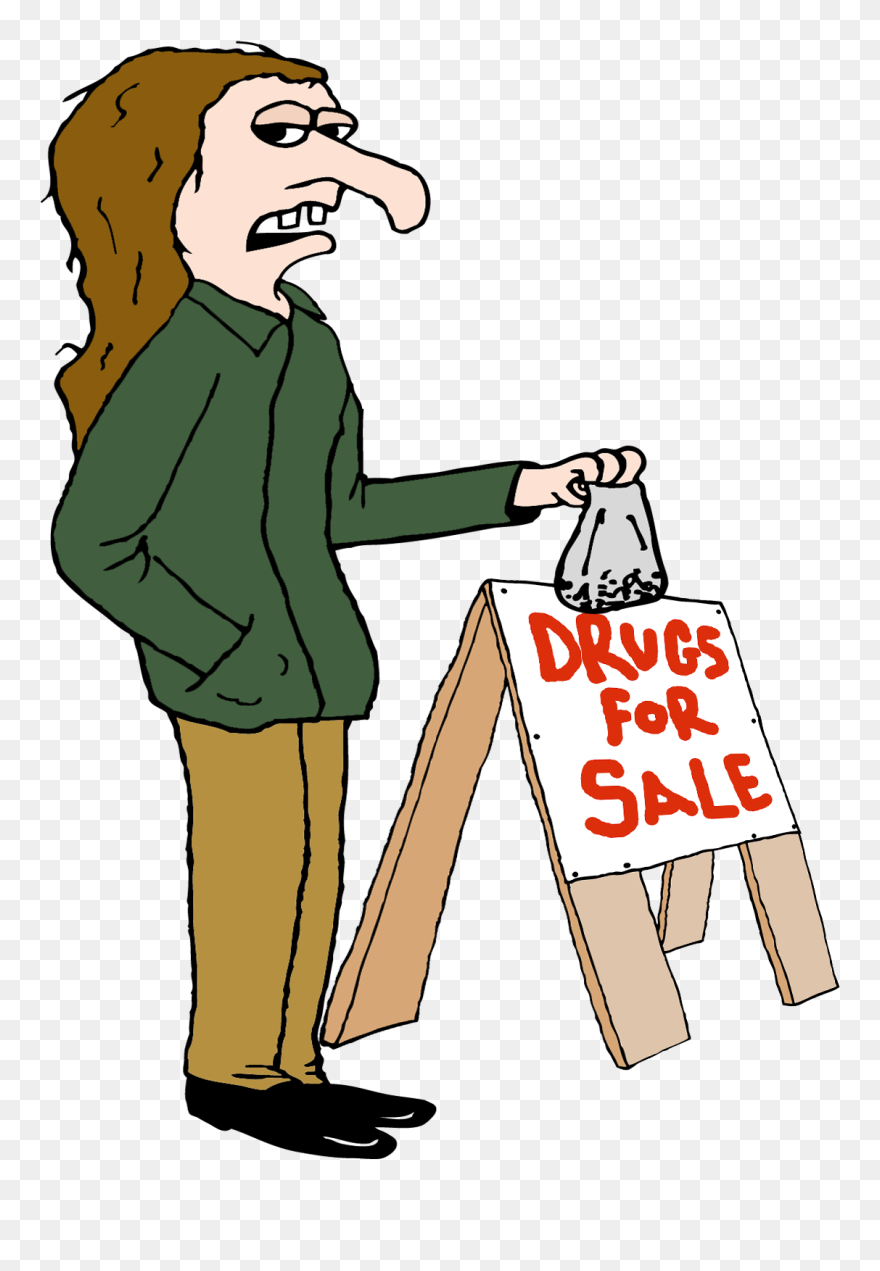 Drugs Clipart Gateway Drug - Drug Dealer Clipart - Png Download