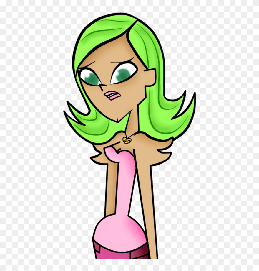 Tired Cartoon Girl - Lindsay Total Drama Dakota Clipart