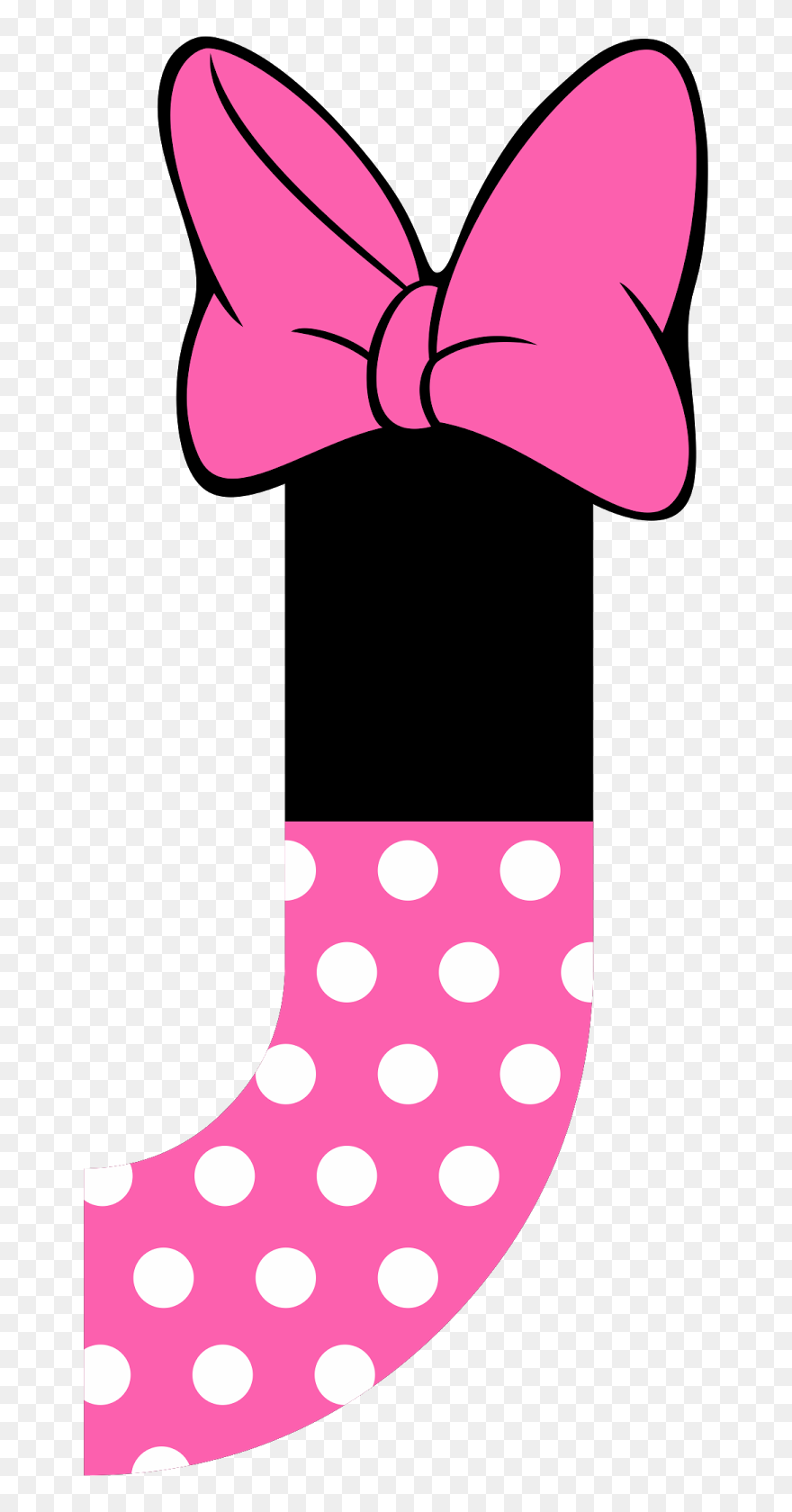 Minnie Mouse Clipart Purse - Minnie Mouse Alphabet Letters - Png Download