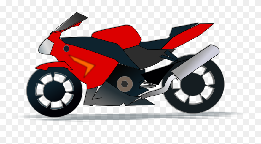 Bike Clipart - Motorcycle Clipart - Png Download