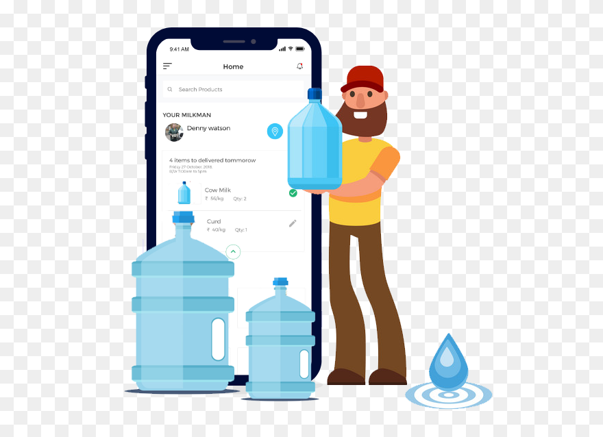 Customer App List - Cartoon Clipart