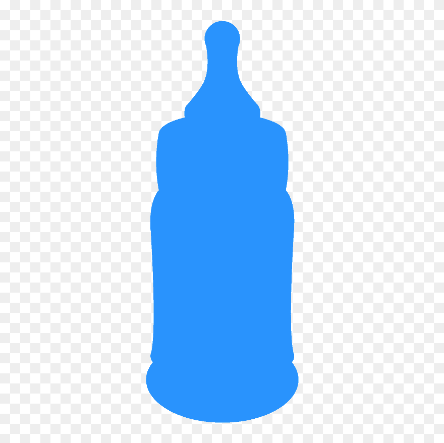 Baby Bottle Silhouette Clipart