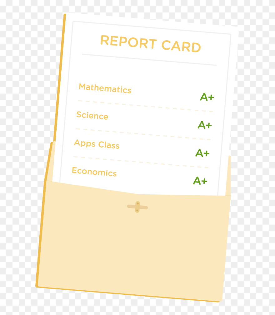Treehouse, Give Pro - Report Card Clip Art Png Transparent