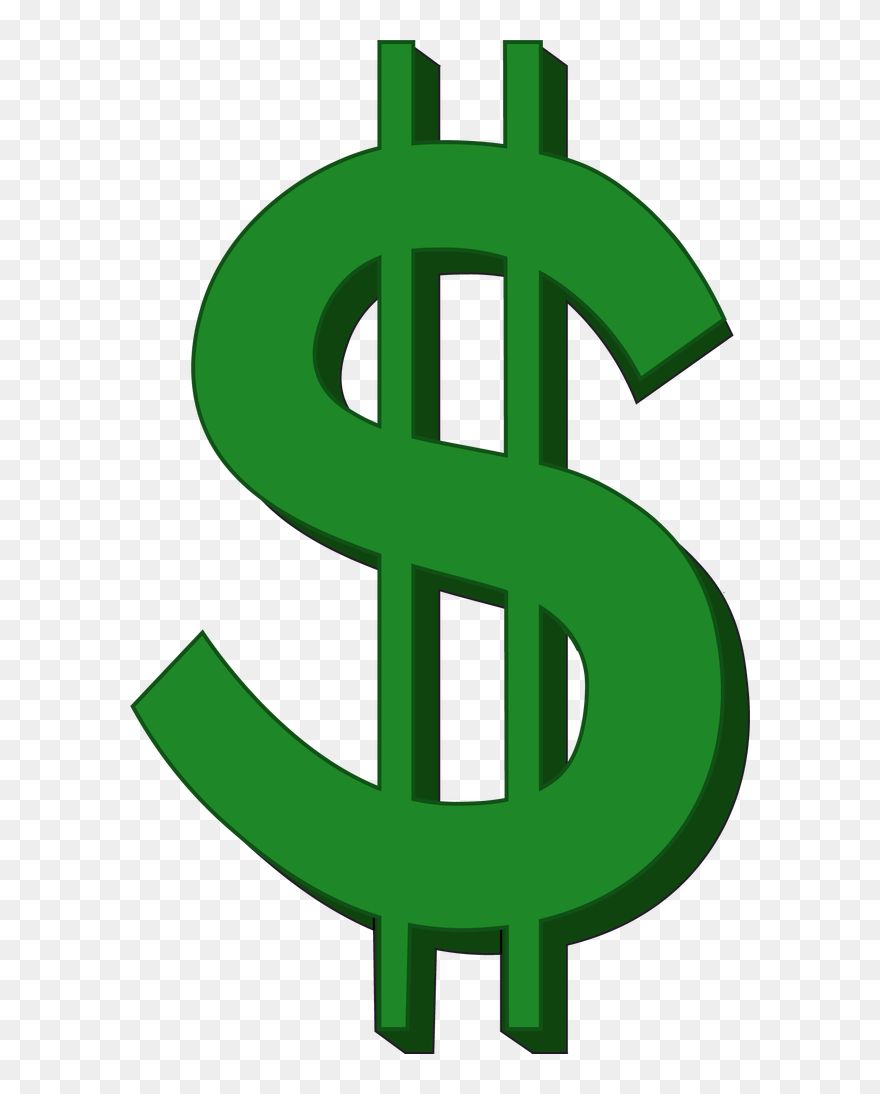 Gold Dollar Sign Png Free Download - Ministry Of Environment And Forestry Clipart