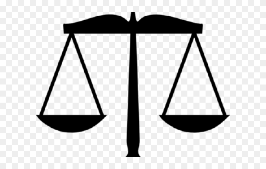 Scales Of Justice Clip Art - Png Download
