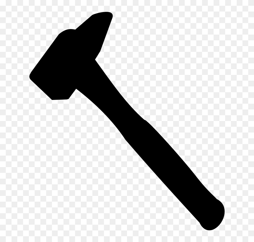 Blacksmith Sledgehammer Anvil Clip Art - Sledge Hammer Clipart - Png Download