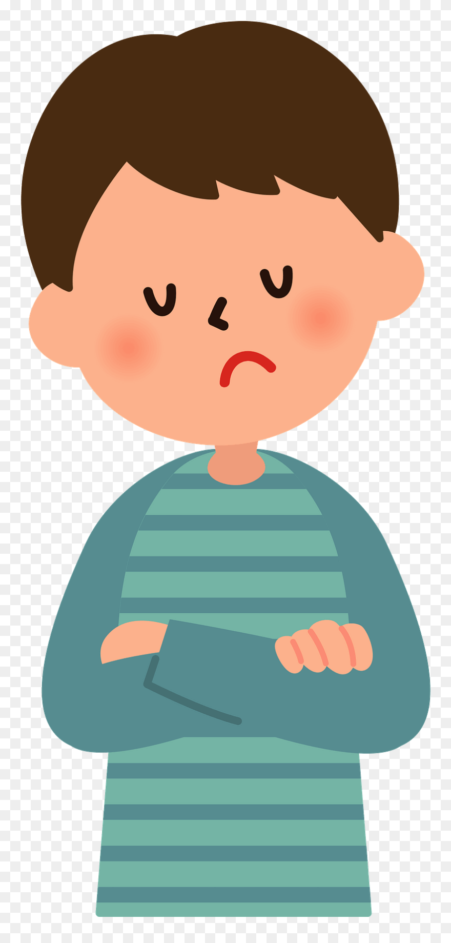 思い出し て いる イラスト Clipart