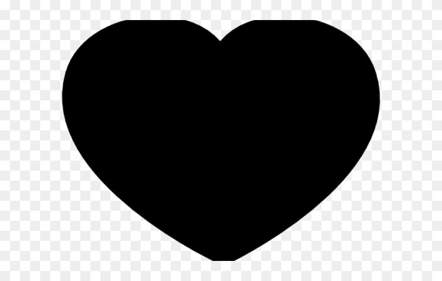 Discord Black Heart Emoji Clipart