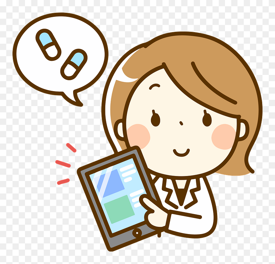 Pharmacist Woman Clipart - Transparent Pharmacist Clipart - Png Download