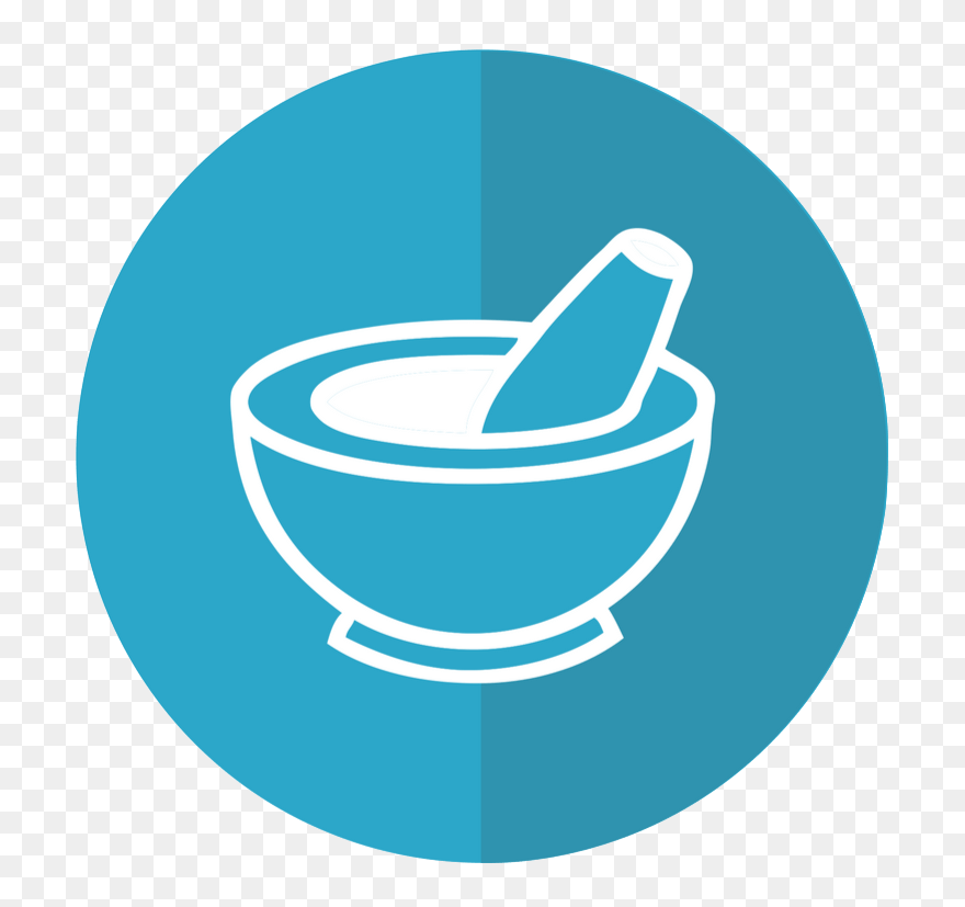 Pharmacist Clipart Mortar And Pestle - Clip Art Mortar And Pestle - Png Download
