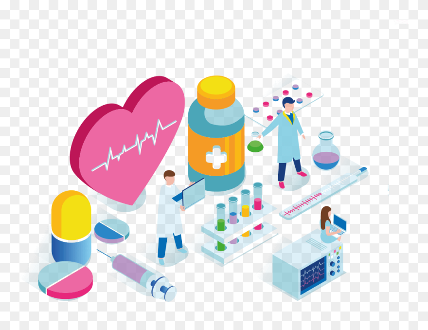 Pharmacy Landing Page Clipart