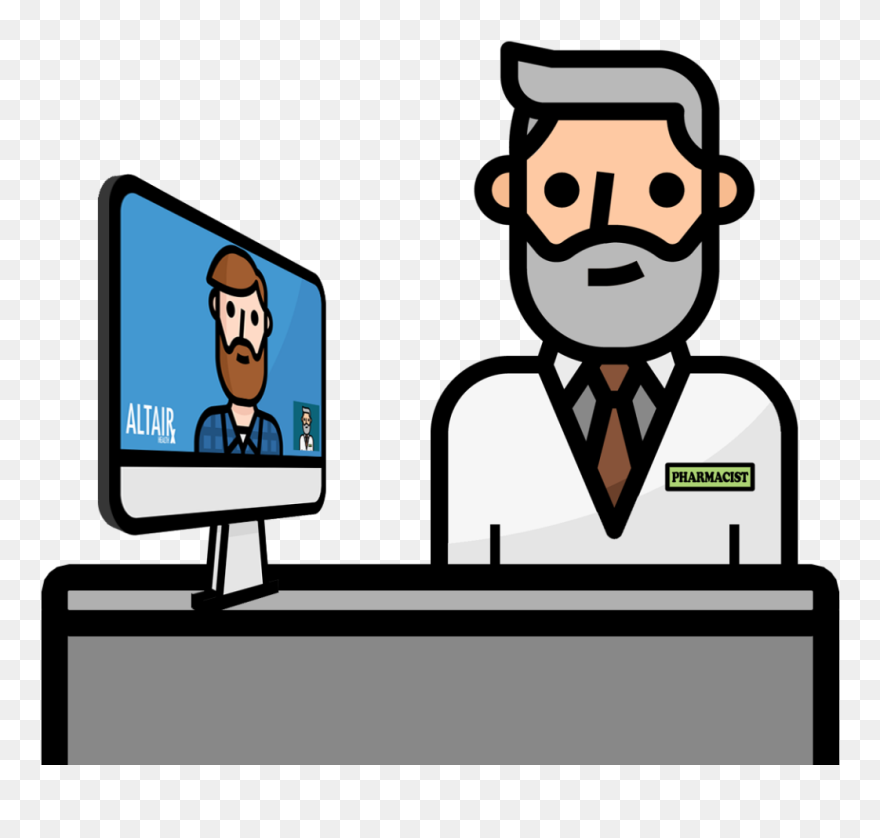 Pharmacist Clipart Pharmacy Tech, Pharmacist Pharmacy - Pharmacy - Png Download