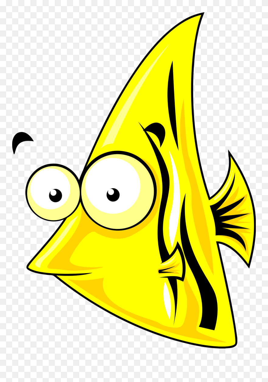 Cartoon Fish Clipart - Png Download