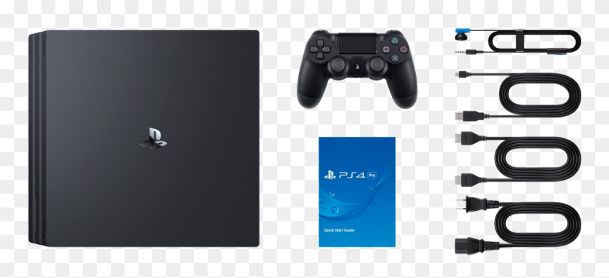 Ps4 Pro Png - Playstation 4 Pro 1tb Console Clipart
