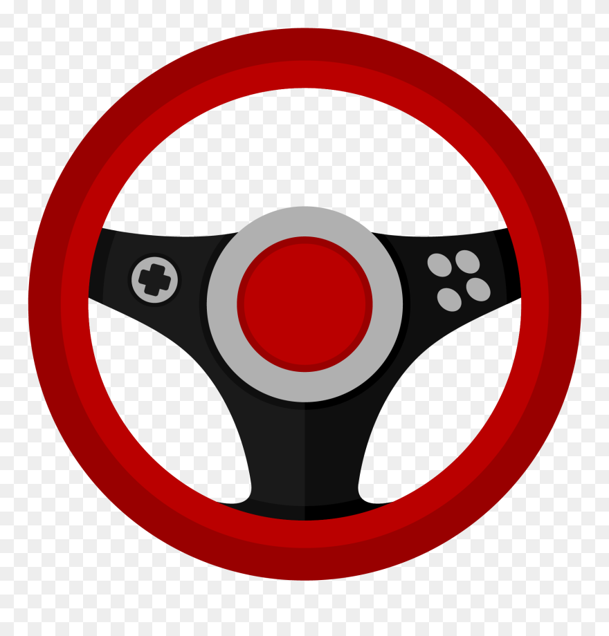 Car Steering Wheel Clipart Png Library Library Car - Steering Wheel Clipart Transparent Png