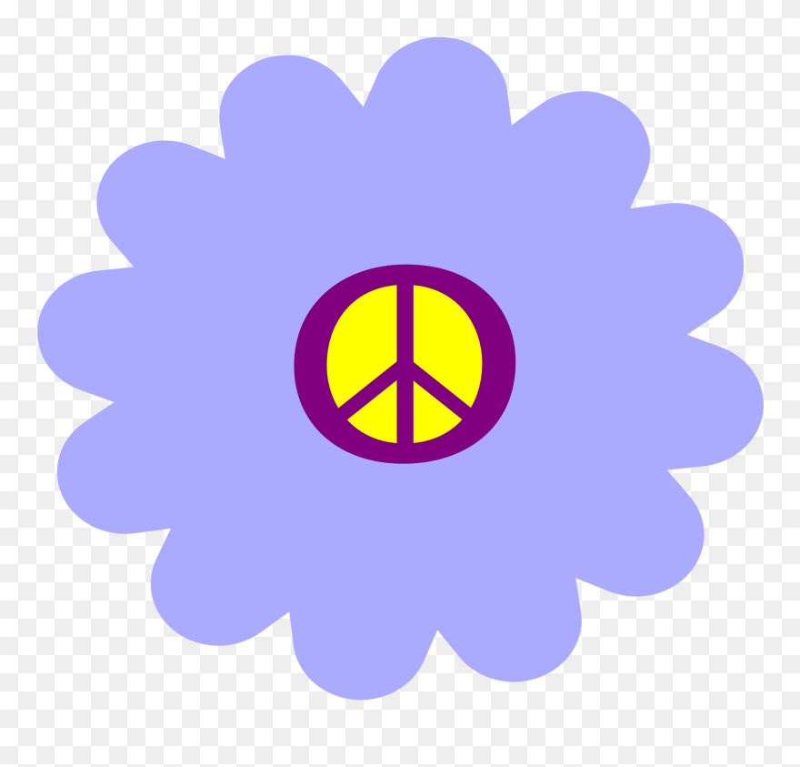 Transparent Sunbeam Clipart - 1960's Flower - Png Download