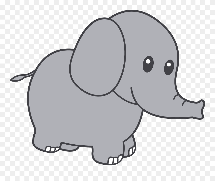 Memory Clipart Elephant - Elephant Clip Art - Png Download