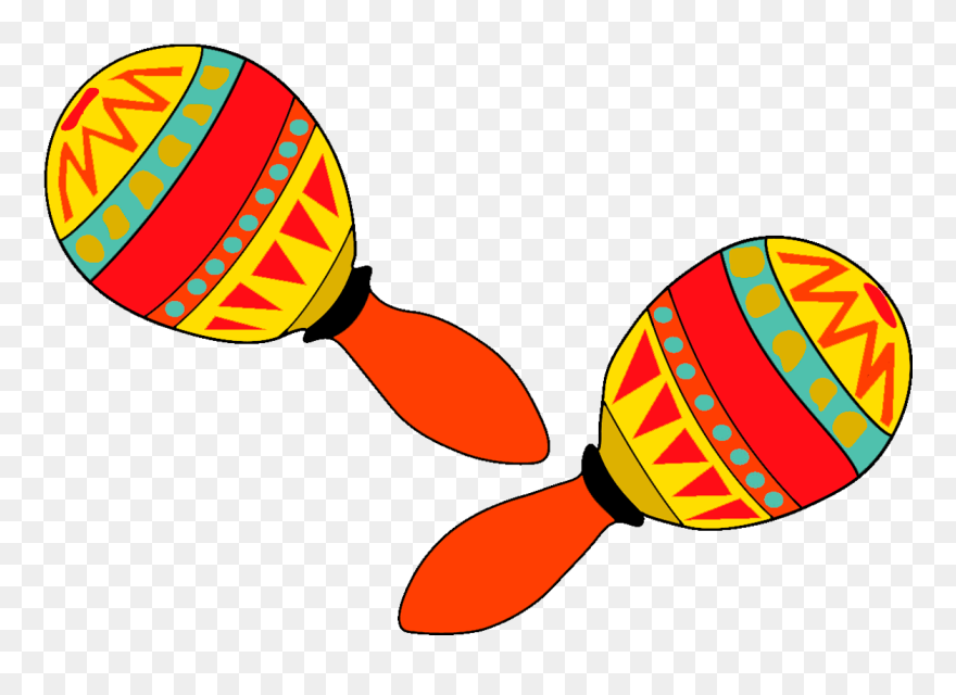 Maracas Clipart Cute - Transparent Background Maracas Clipart - Png Download