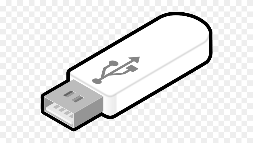 28 Collection Of Flash Drive Drawing - Flash Drive Clipart Png Transparent Png
