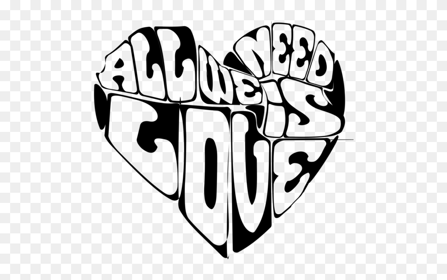 60s Clip Art Black And White - Png Download