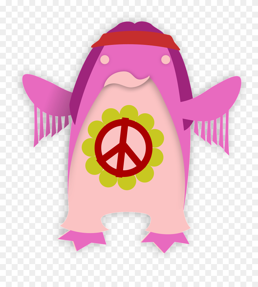 Hippie Tier Clipart