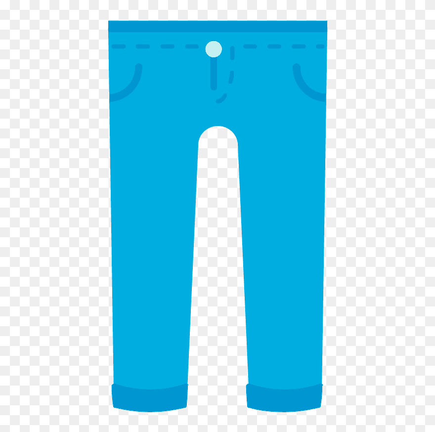 Jeans Emoji Clipart - Jeans Emoji - Png Download