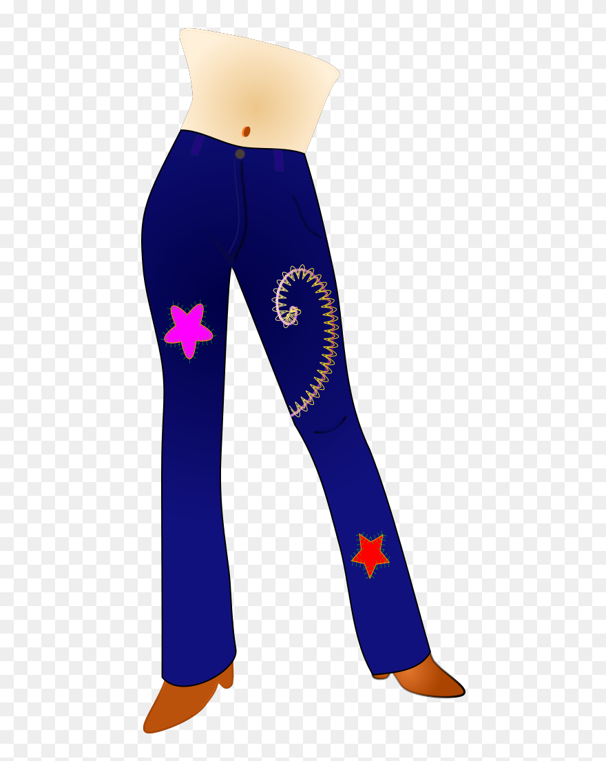 Blue Jeans Clip Art - Png Download