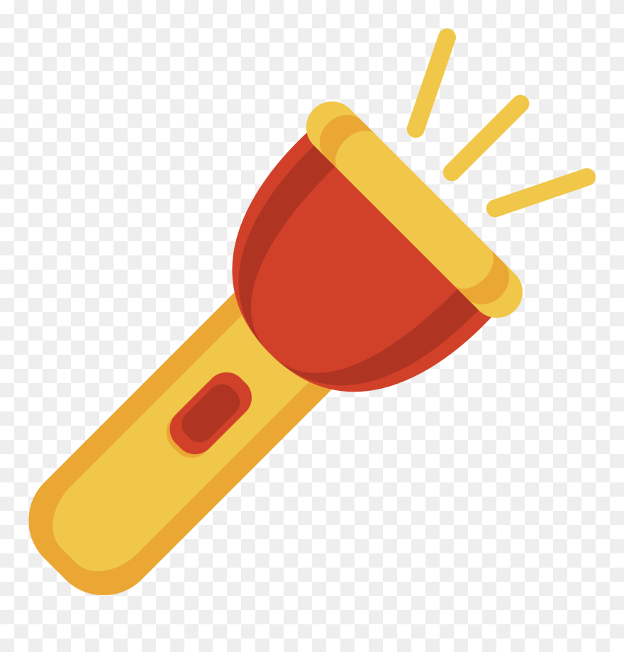 Flashlight Png - Transparent Background Flashlight Clipart